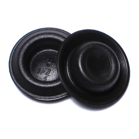 Midwest Fastener 3/4" Black Plastic Round Head Sheet Metal Plugs 8PK 75923